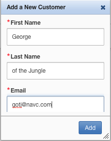 Add a New Staff Member Entry Box Image